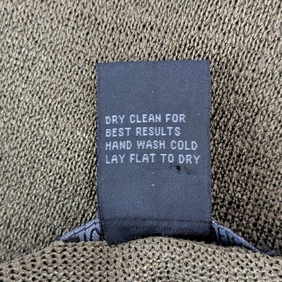 NOMADIC TRADERS Sage Green Short Sweater w Long Sleeves; Size L - Picture 4 of 4